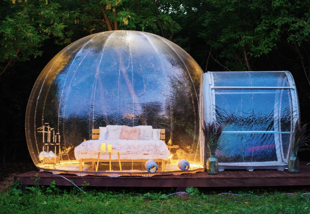 best inflatable bubble tent